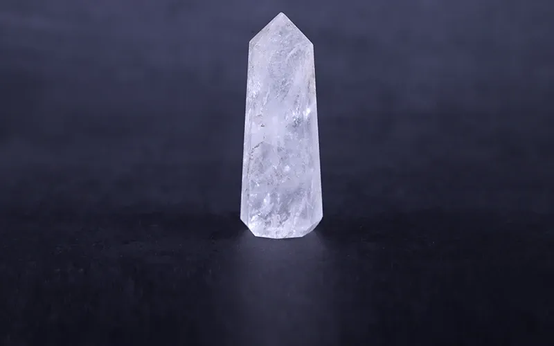 Clear Quartz Tower Clear Quartz Tower